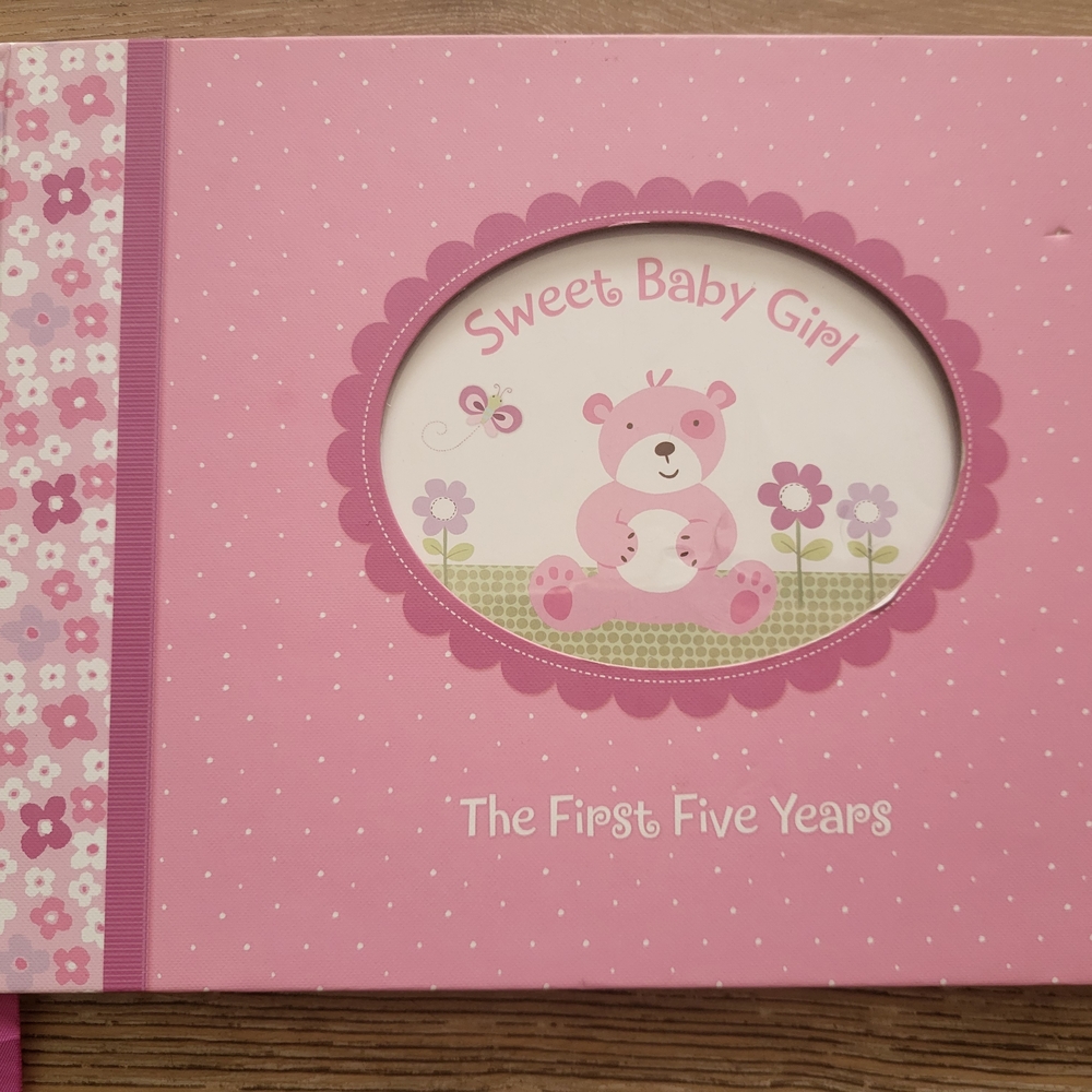 Pink Baby Girl Memory Book